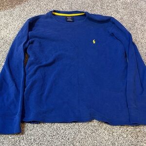 Polo by Ralph Lauren Royal Blue Long Sleeve Shirt